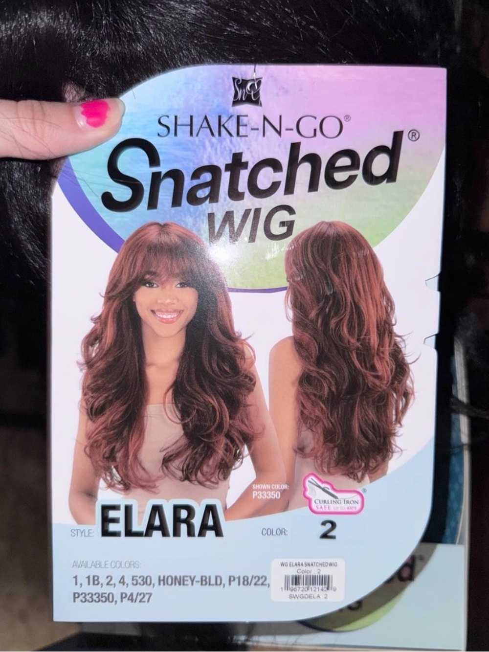 Shake-N-Go Snatched Wig Elara - Color 2 (Dark Brown)